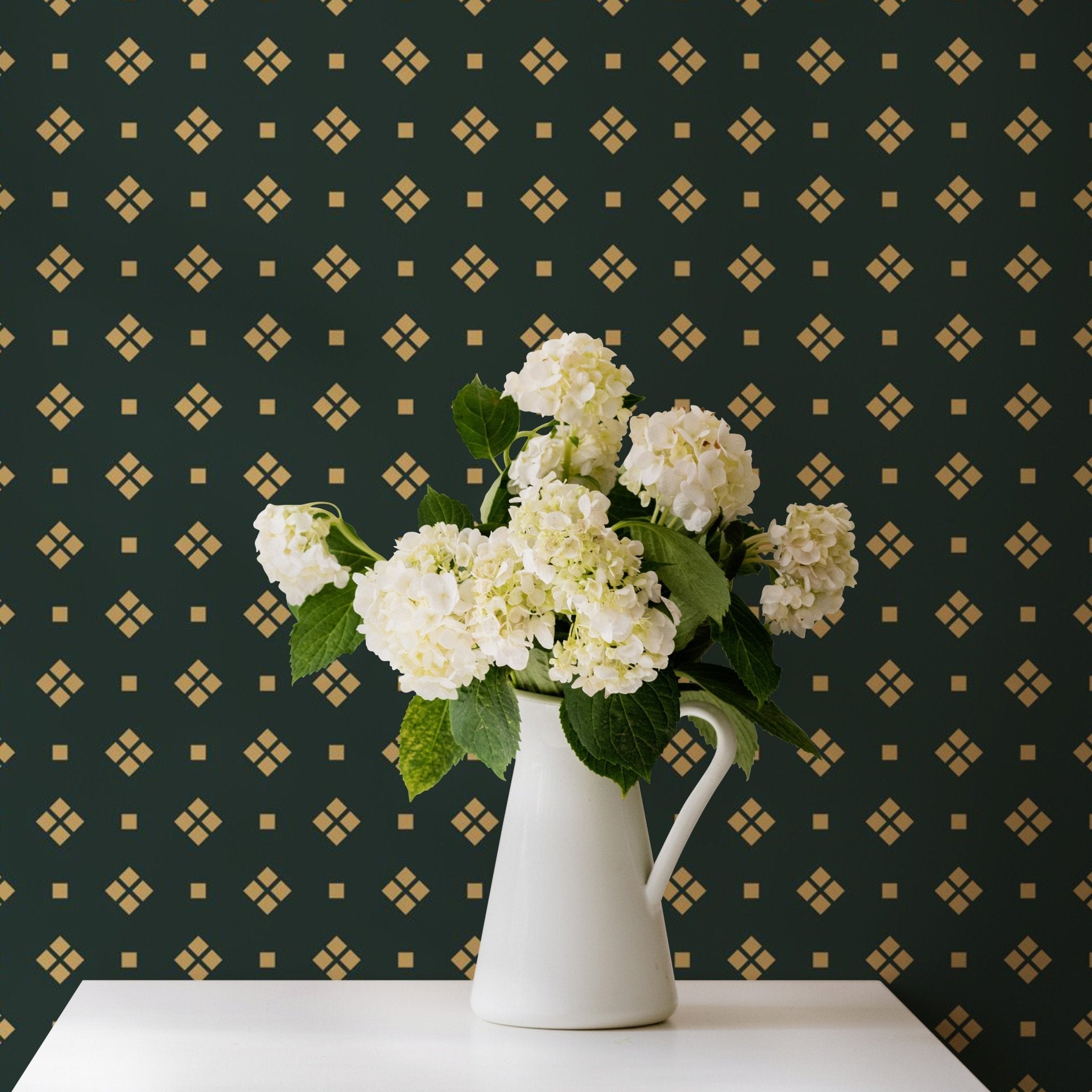 Emerald Diamond Grid - Tomono