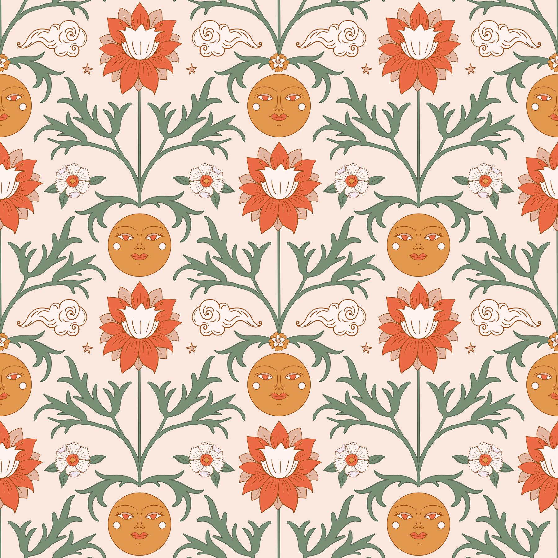 Floral Retro Boho - Tomono