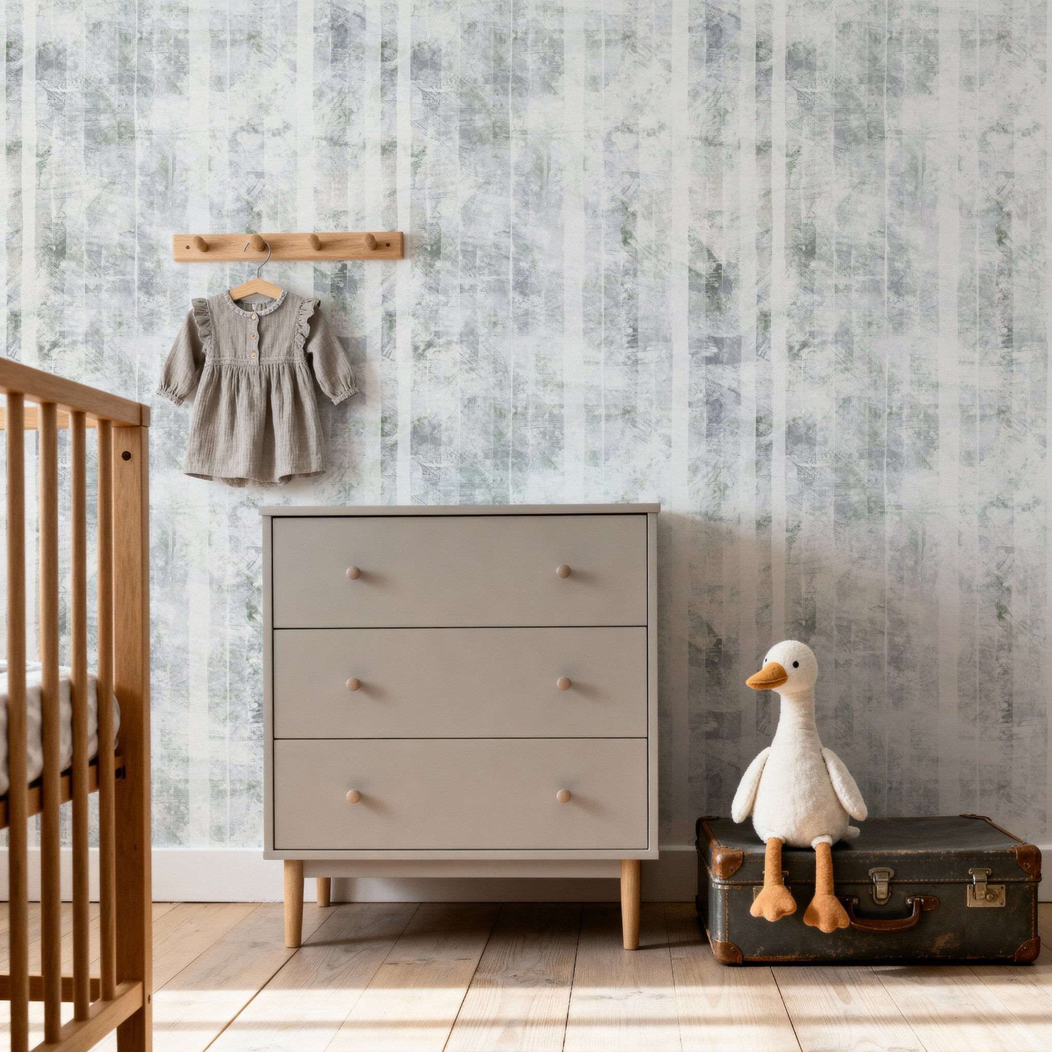 Foggy Gray Stripes - Tomono