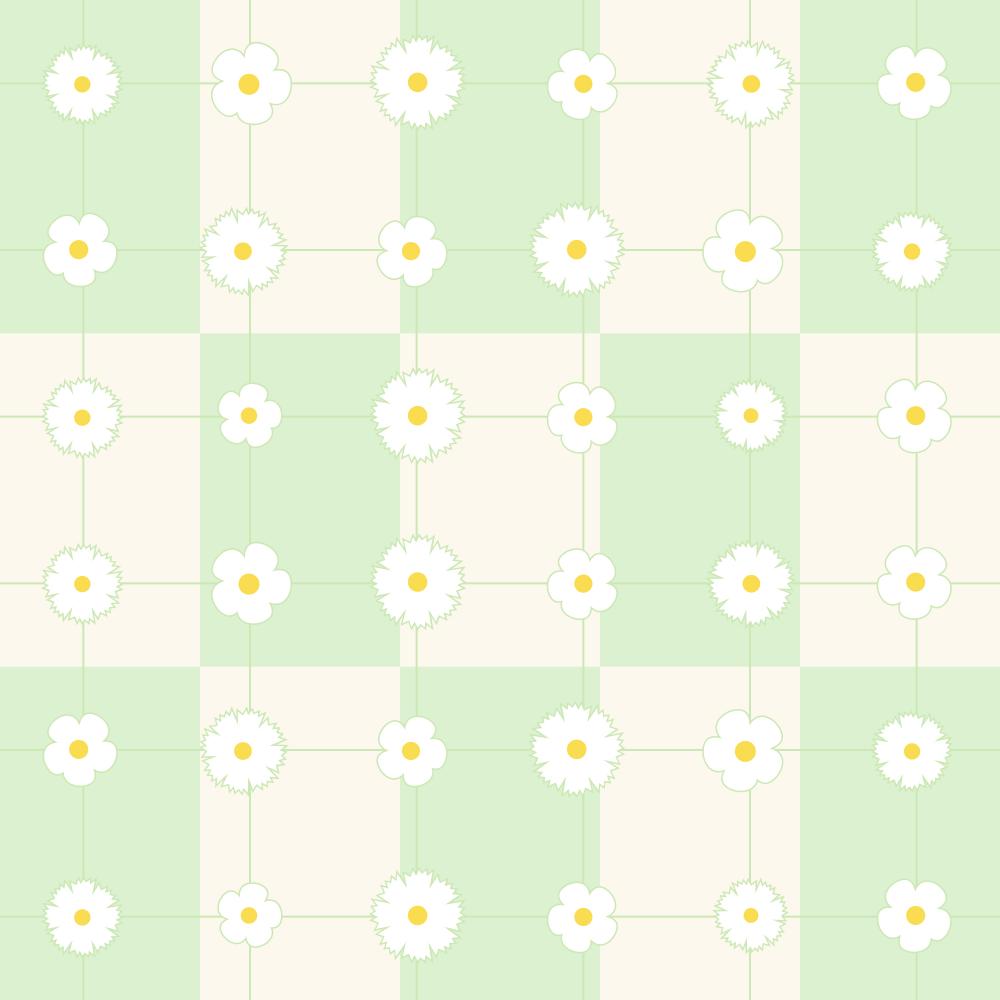 Fresh Daisy Plaid - Tomono