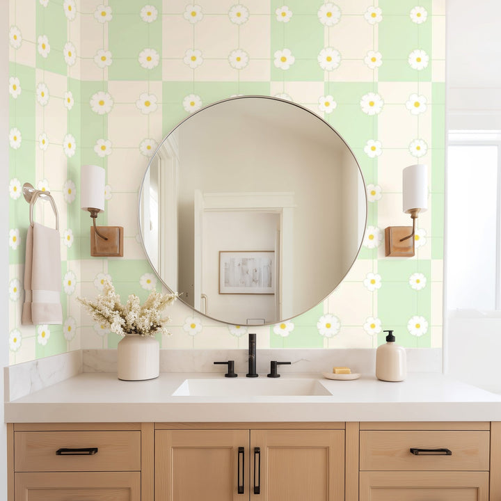 Fresh Daisy Plaid - Tomono