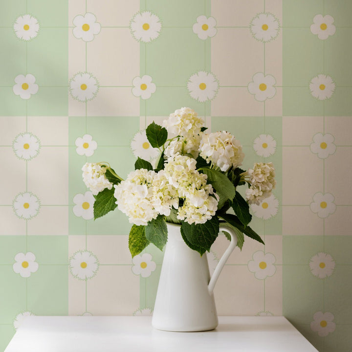 Fresh Daisy Plaid - Tomono
