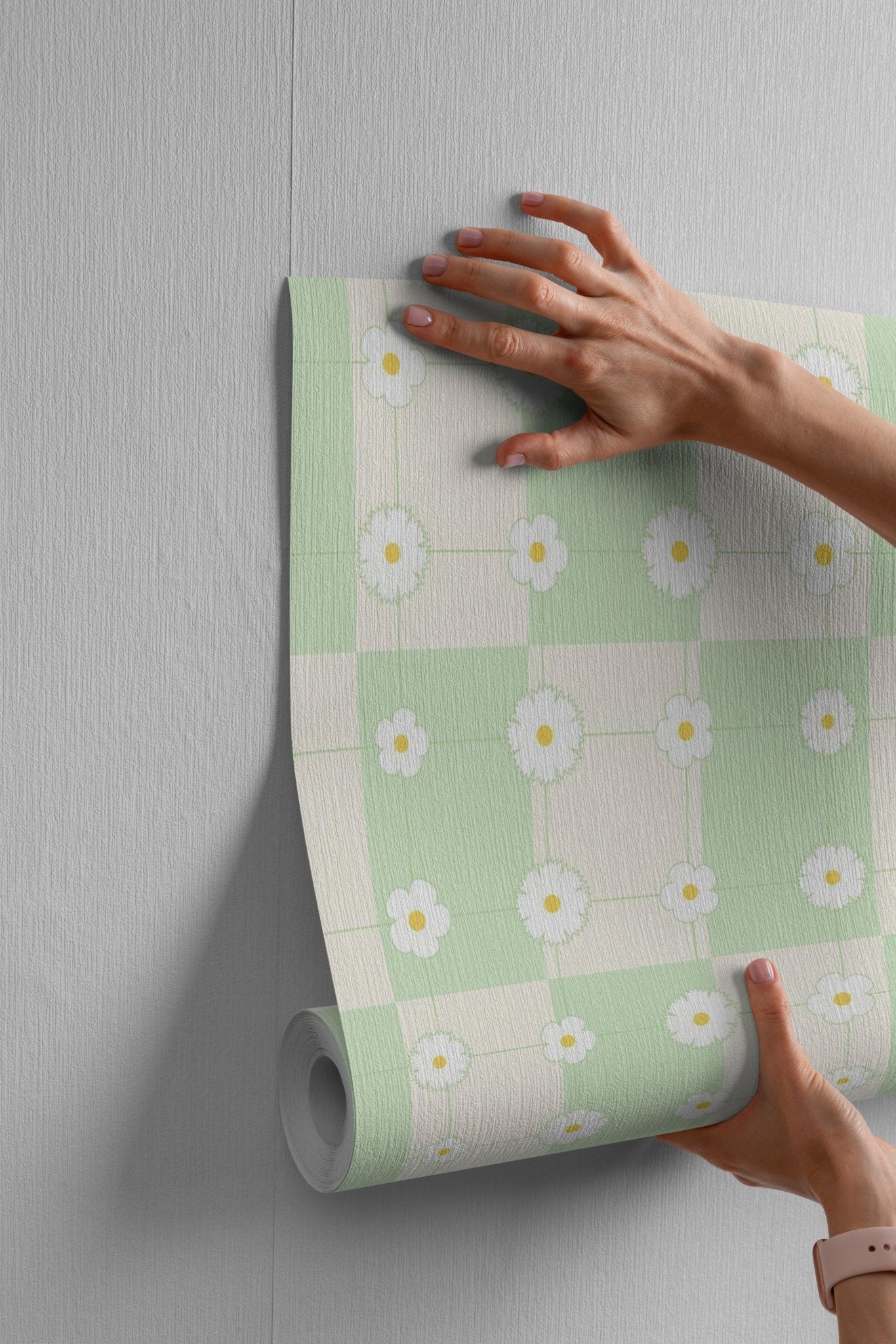 Fresh Daisy Plaid - Tomono