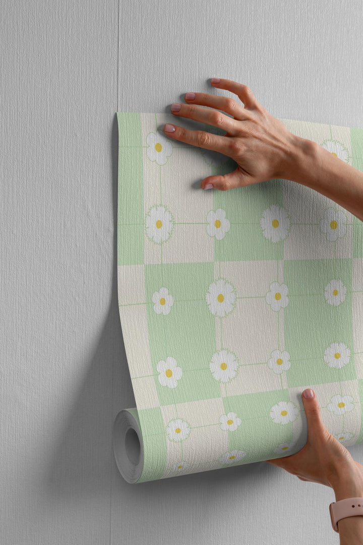 Fresh Daisy Plaid - Tomono