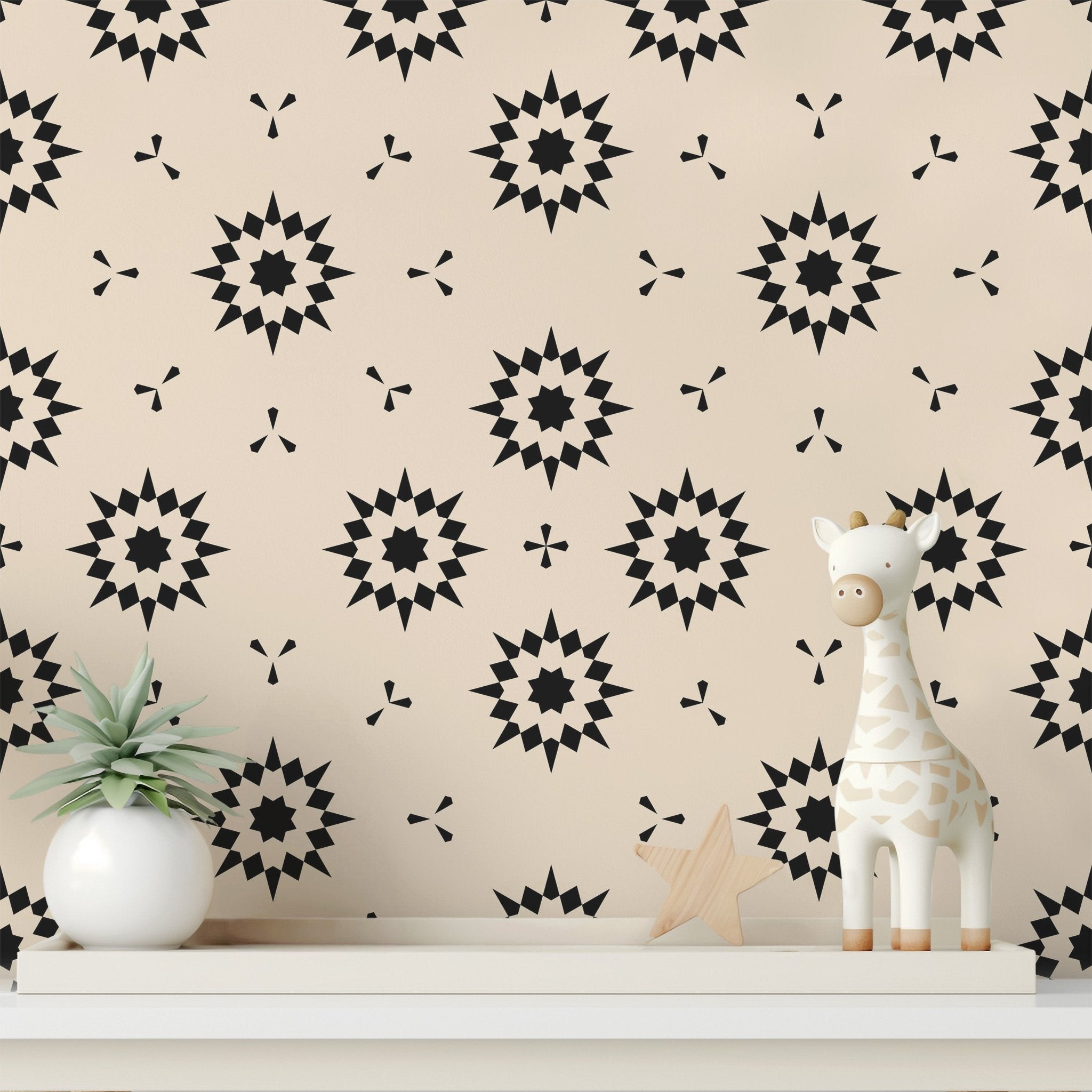 Geometric Black Stars - Tomono