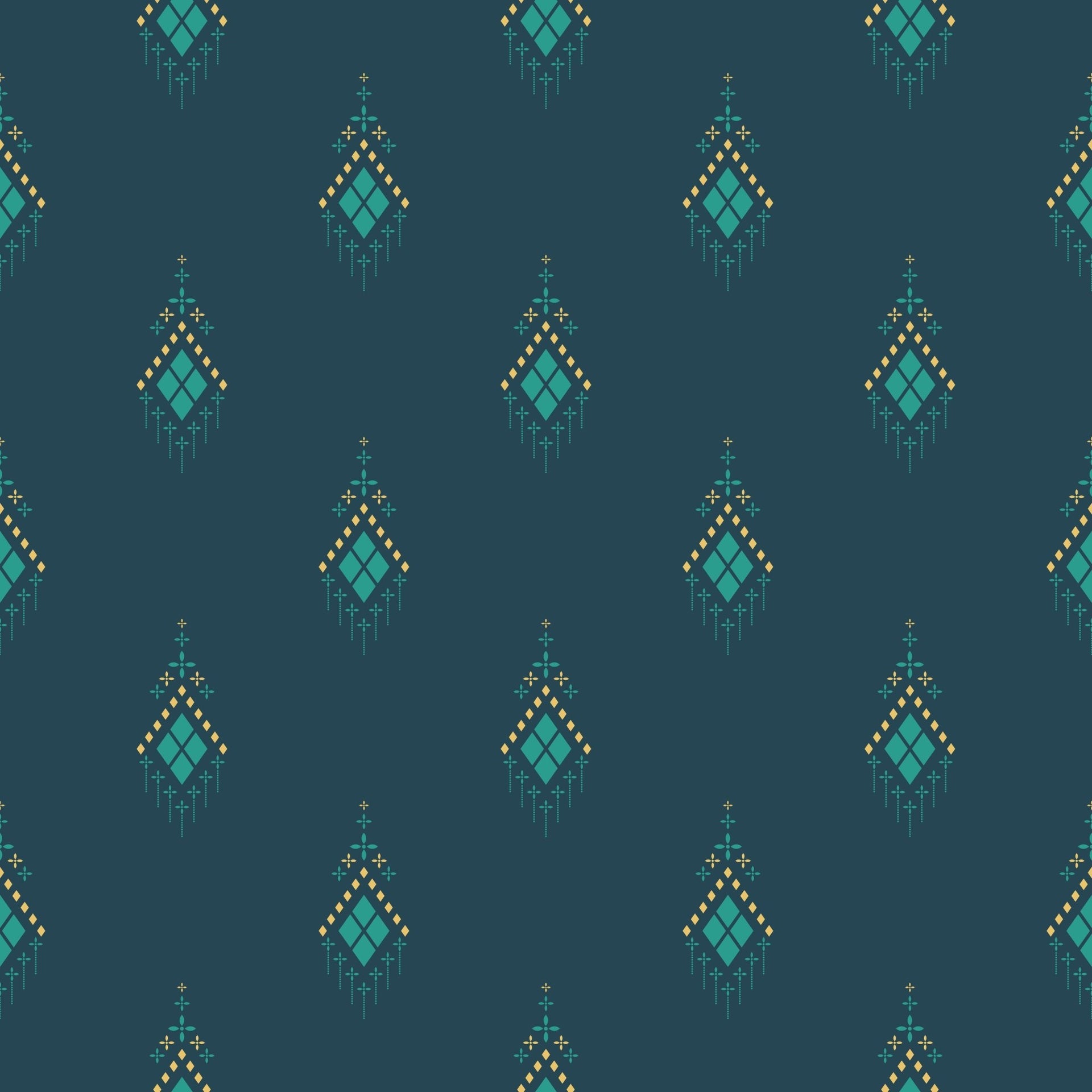 Geometric Jewel Motif - Tomono