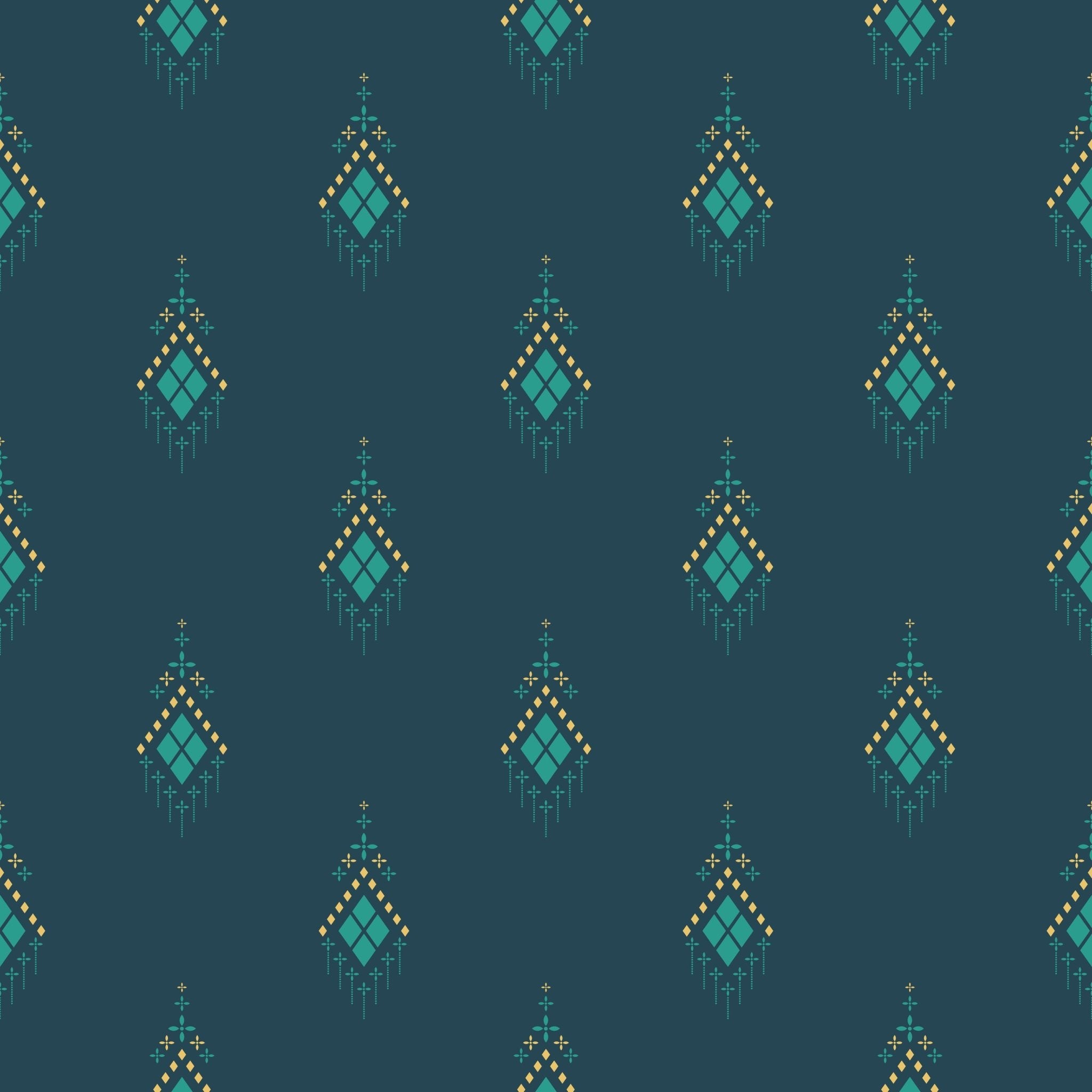 Geometric Jewel Motif - Tomono