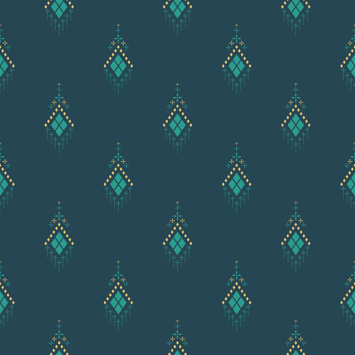 Geometric Jewel Motif - Tomono