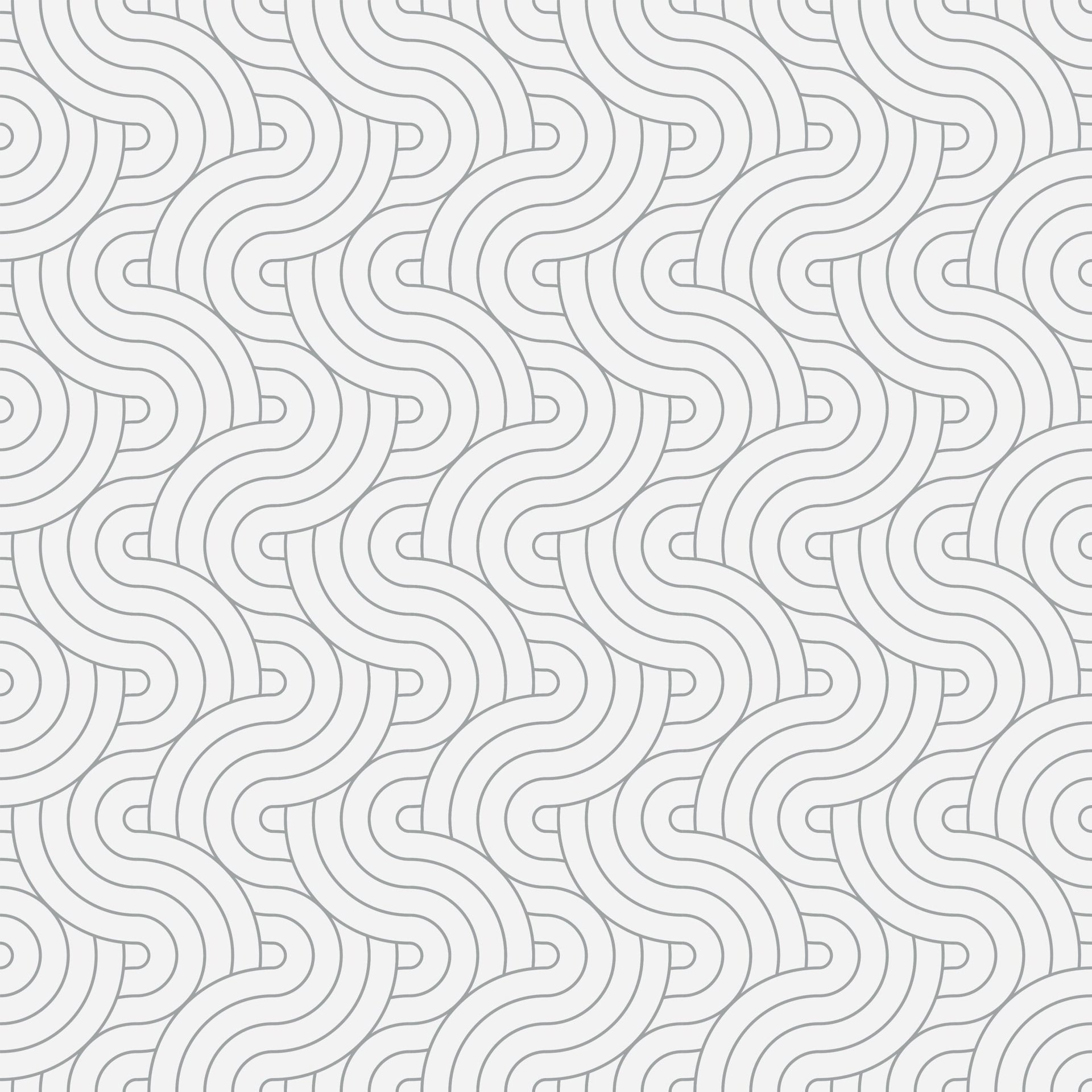 Gray Geometric Waves - Tomono