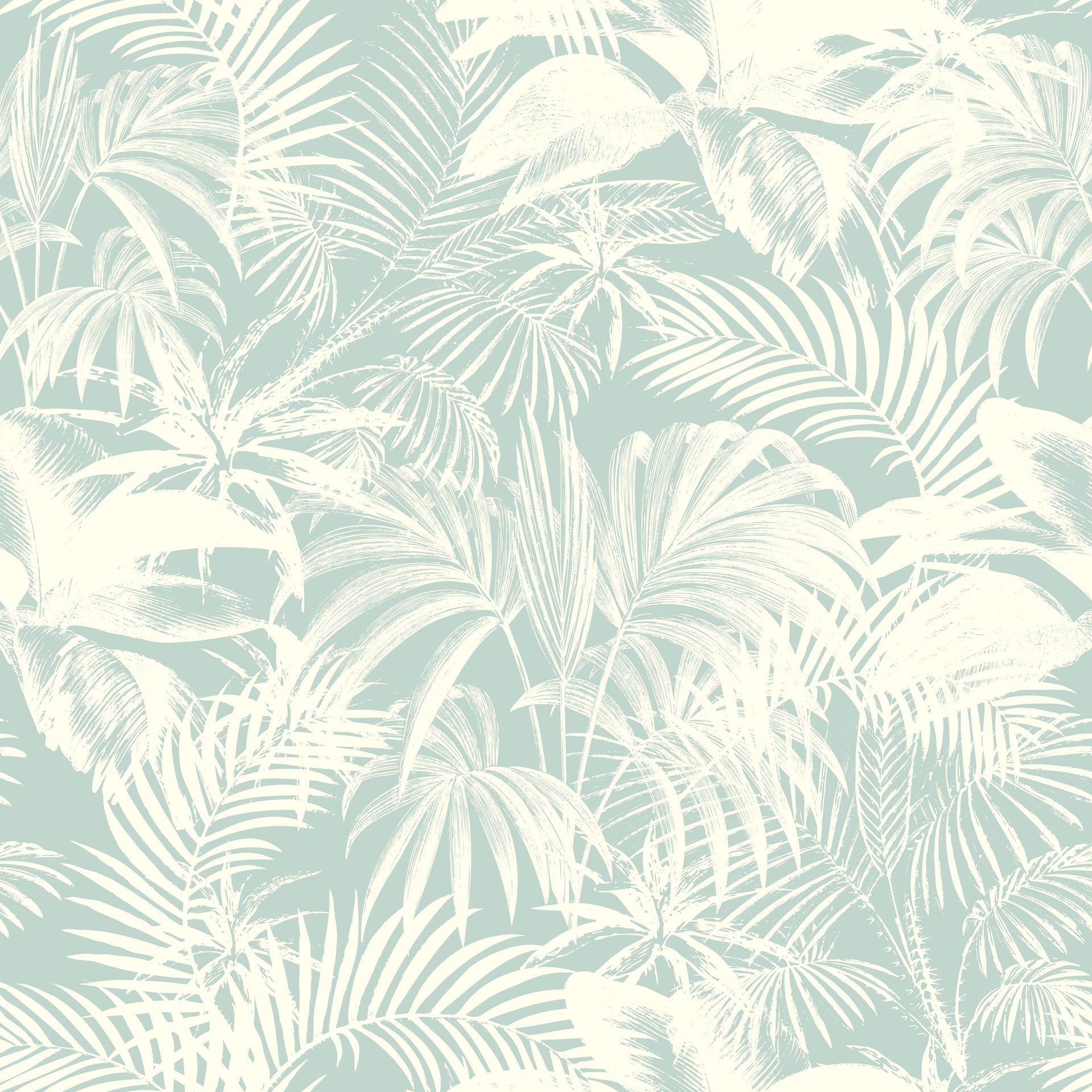 Gray Palm Trees Backdrop