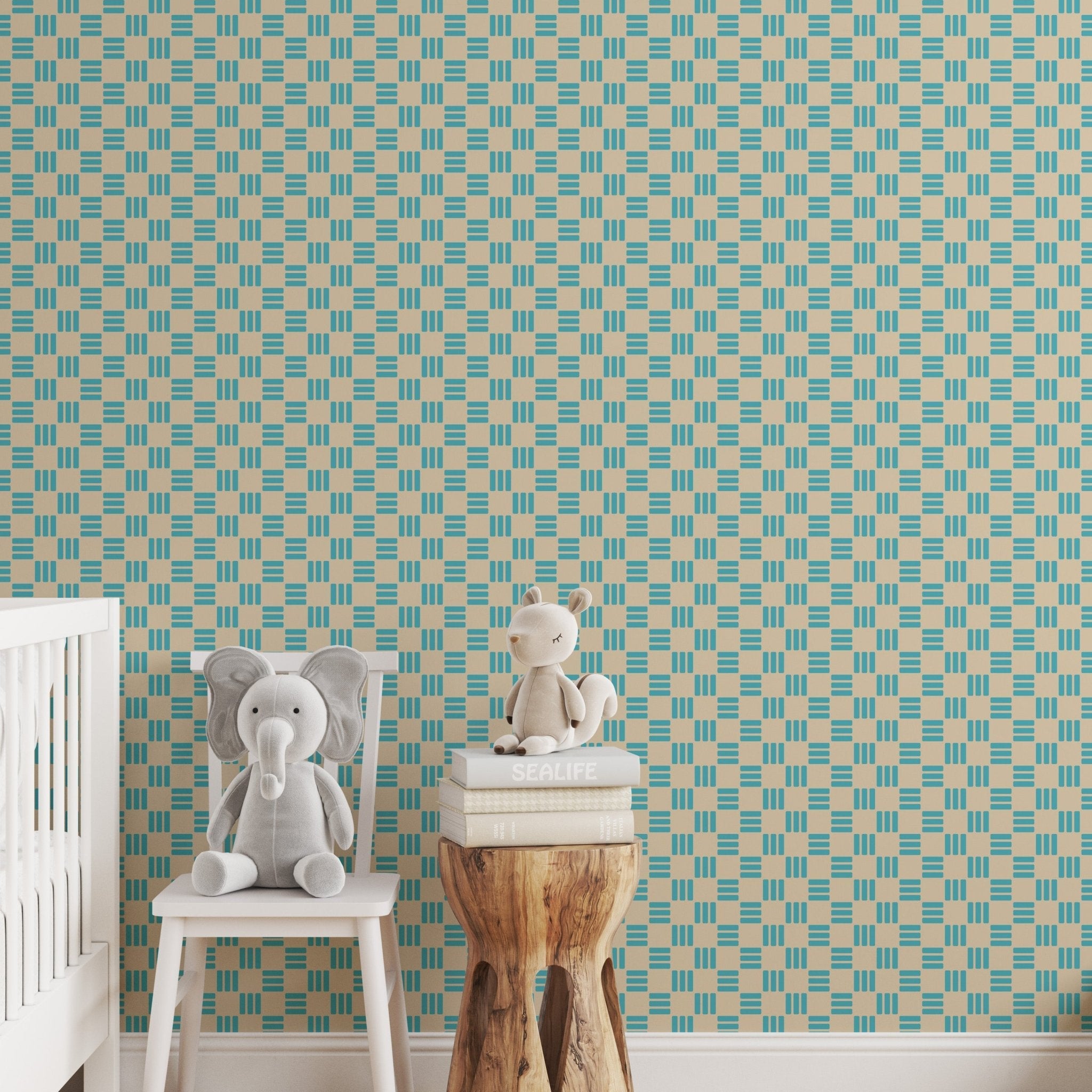 Green Checkered Pattern - Tomono