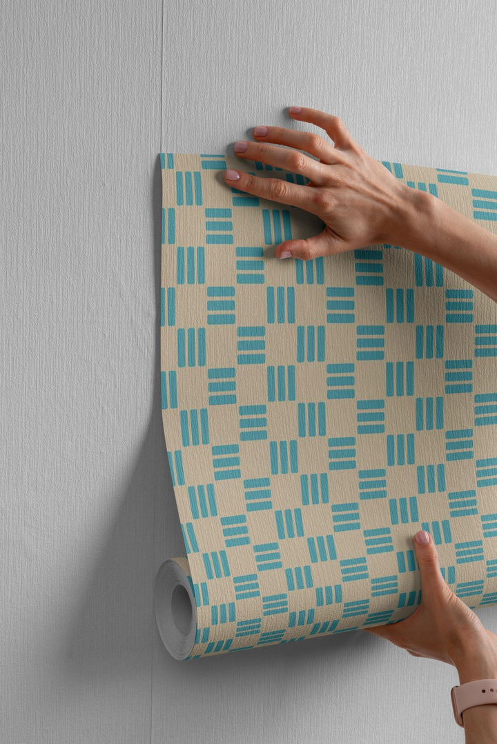 Green Checkered Pattern - Tomono