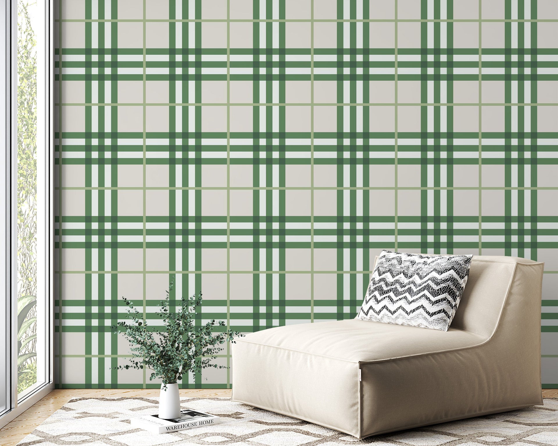 Green Tartan Pattern