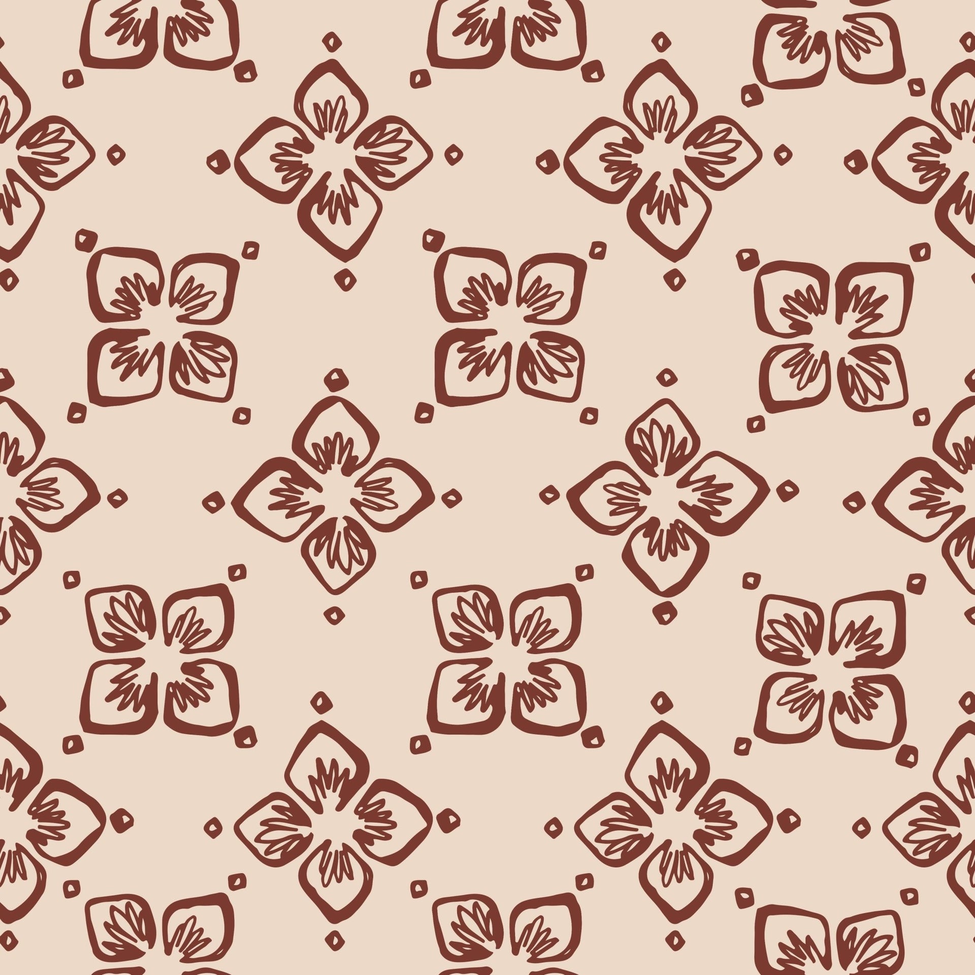 Hand Drawn Ornament - Tomono