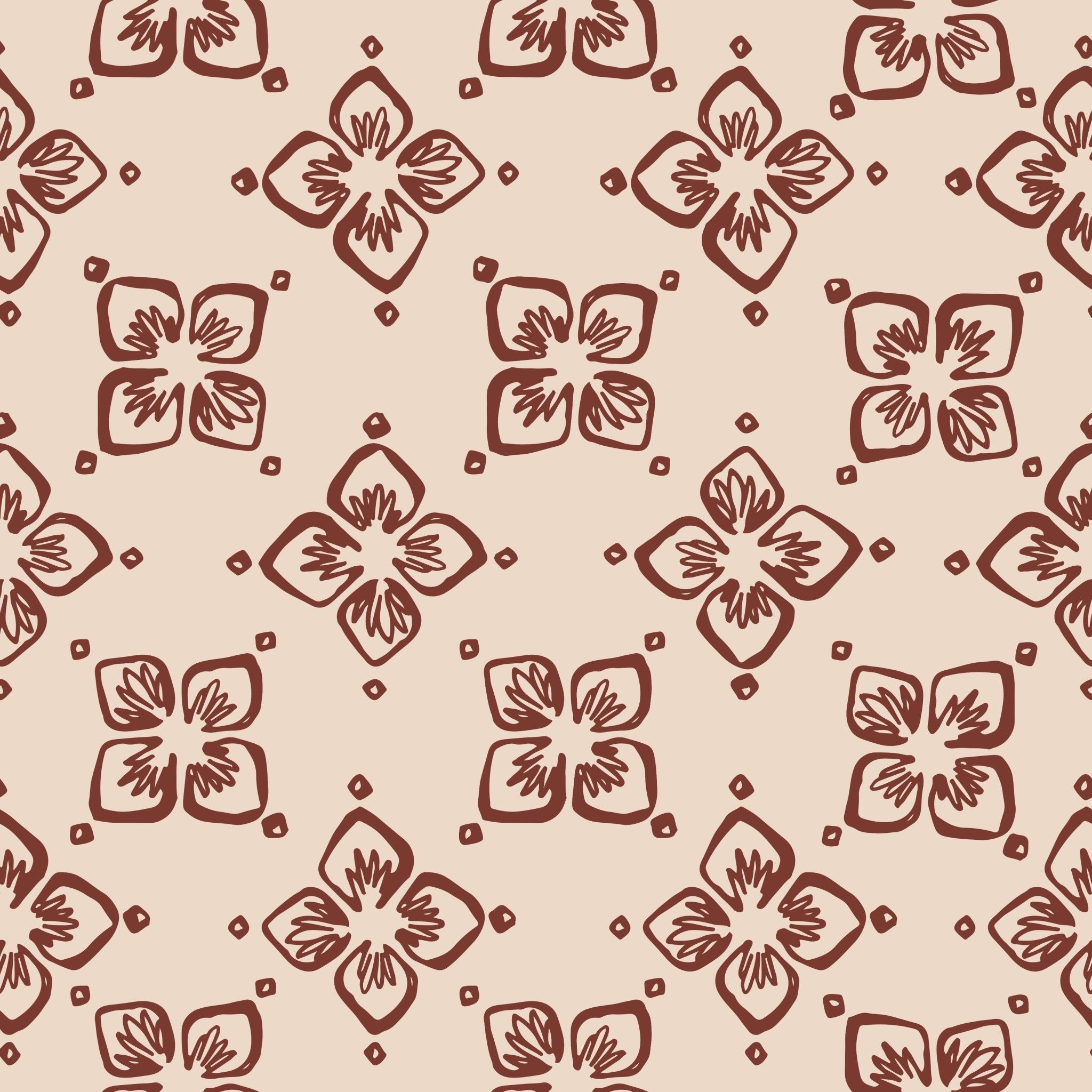 Hand Drawn Ornament - Tomono