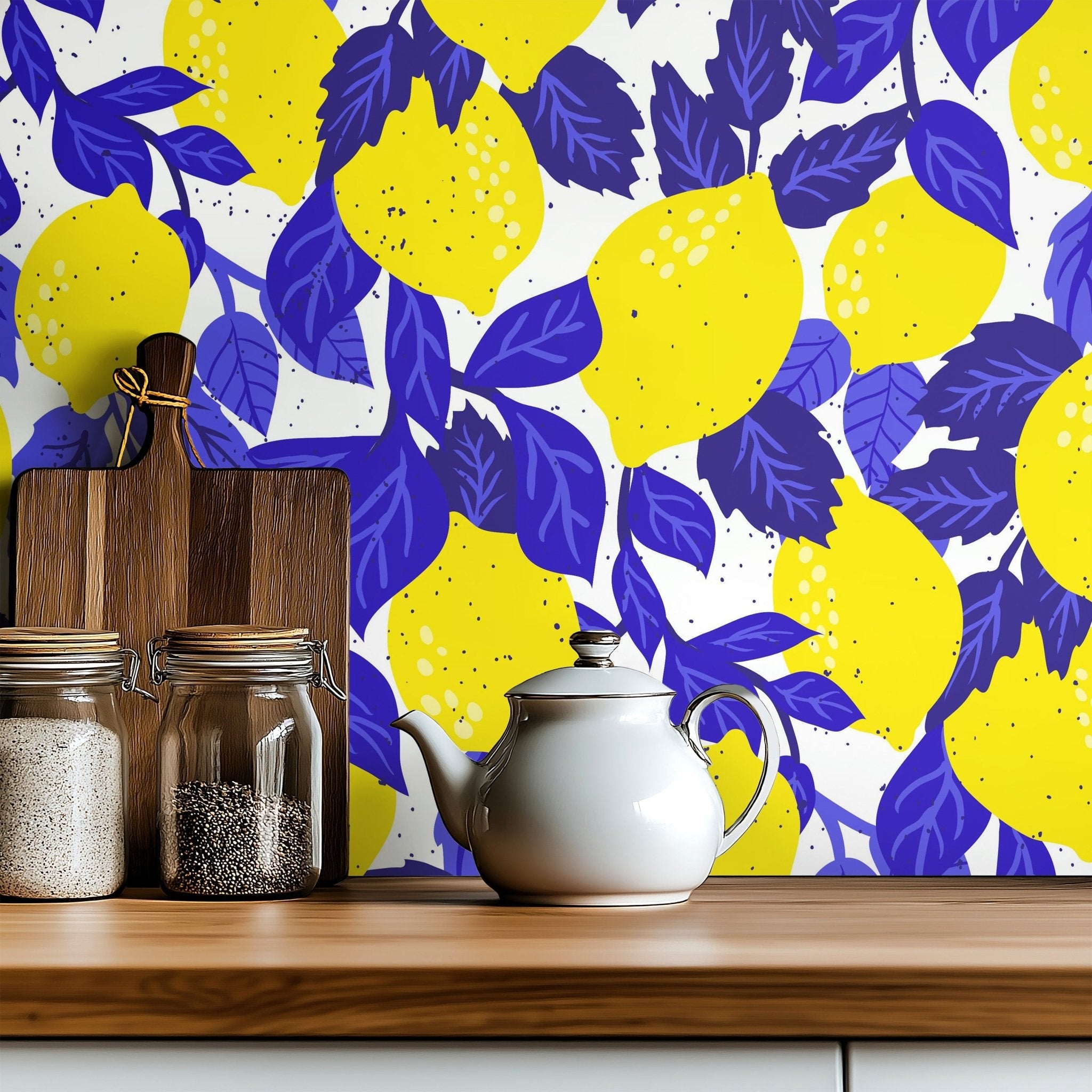 Lemons on Blue - Tomono