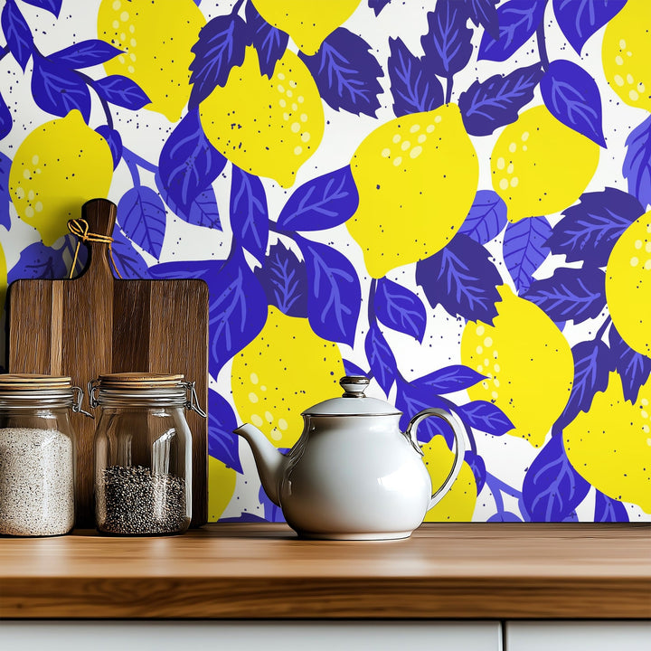 Lemons on Blue - Tomono