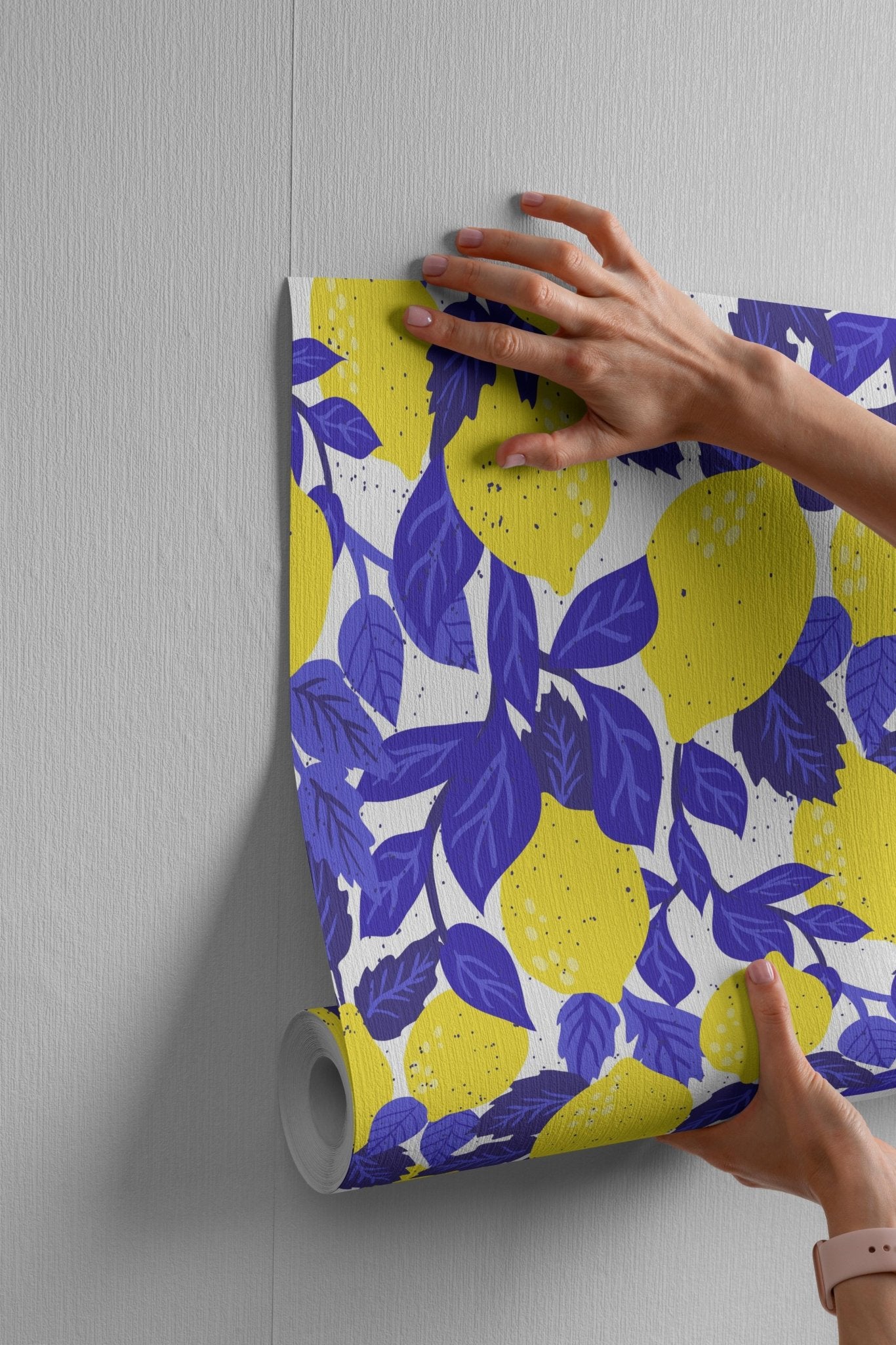 Lemons on Blue - Tomono