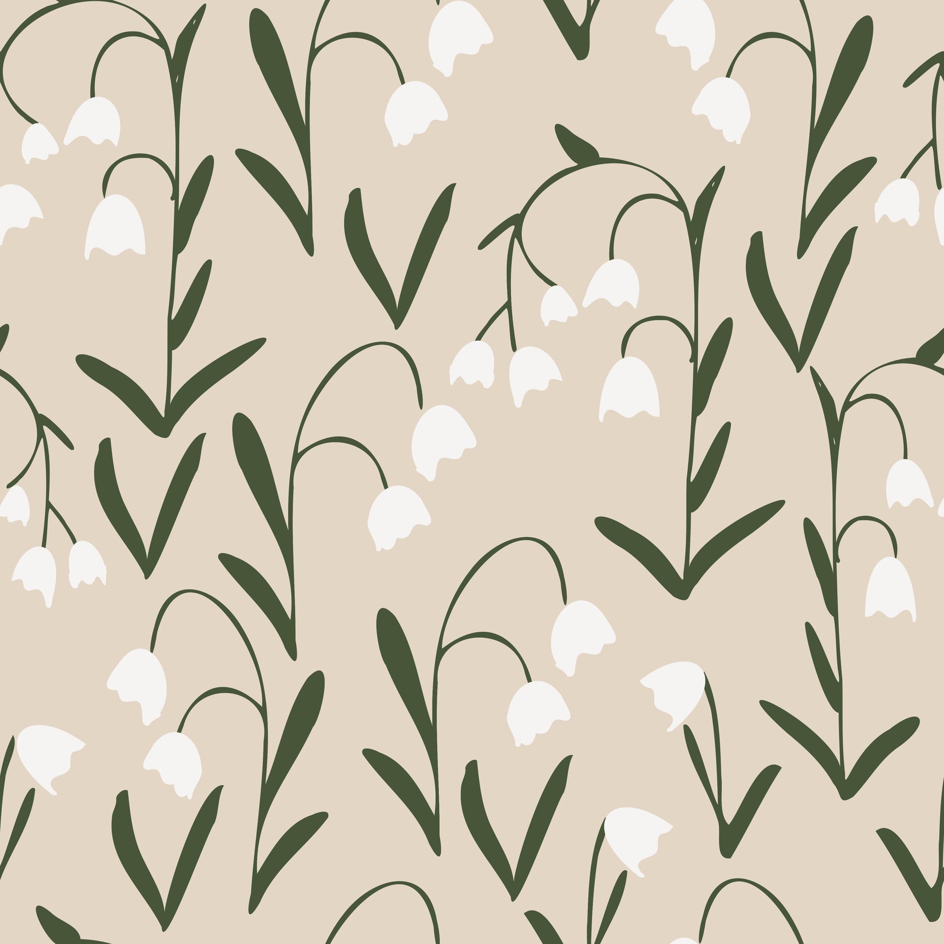 Lilies of the Valley Creamy