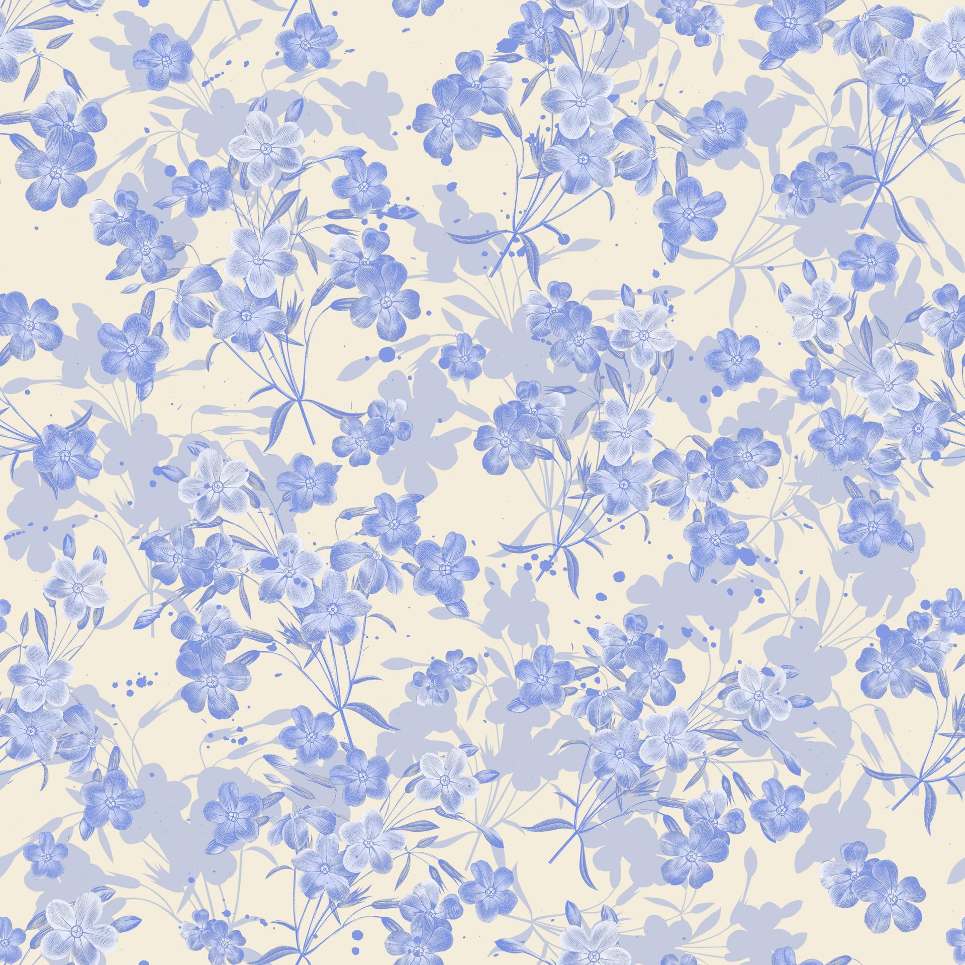 Lovely Blue Pattern