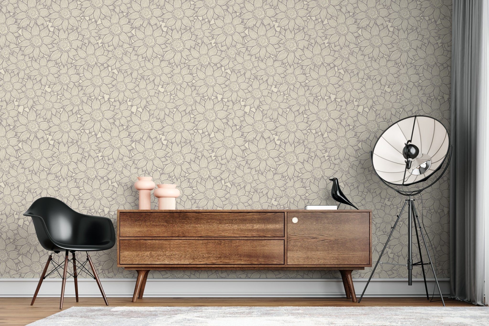 Monochrome Sunflowers - Tomono