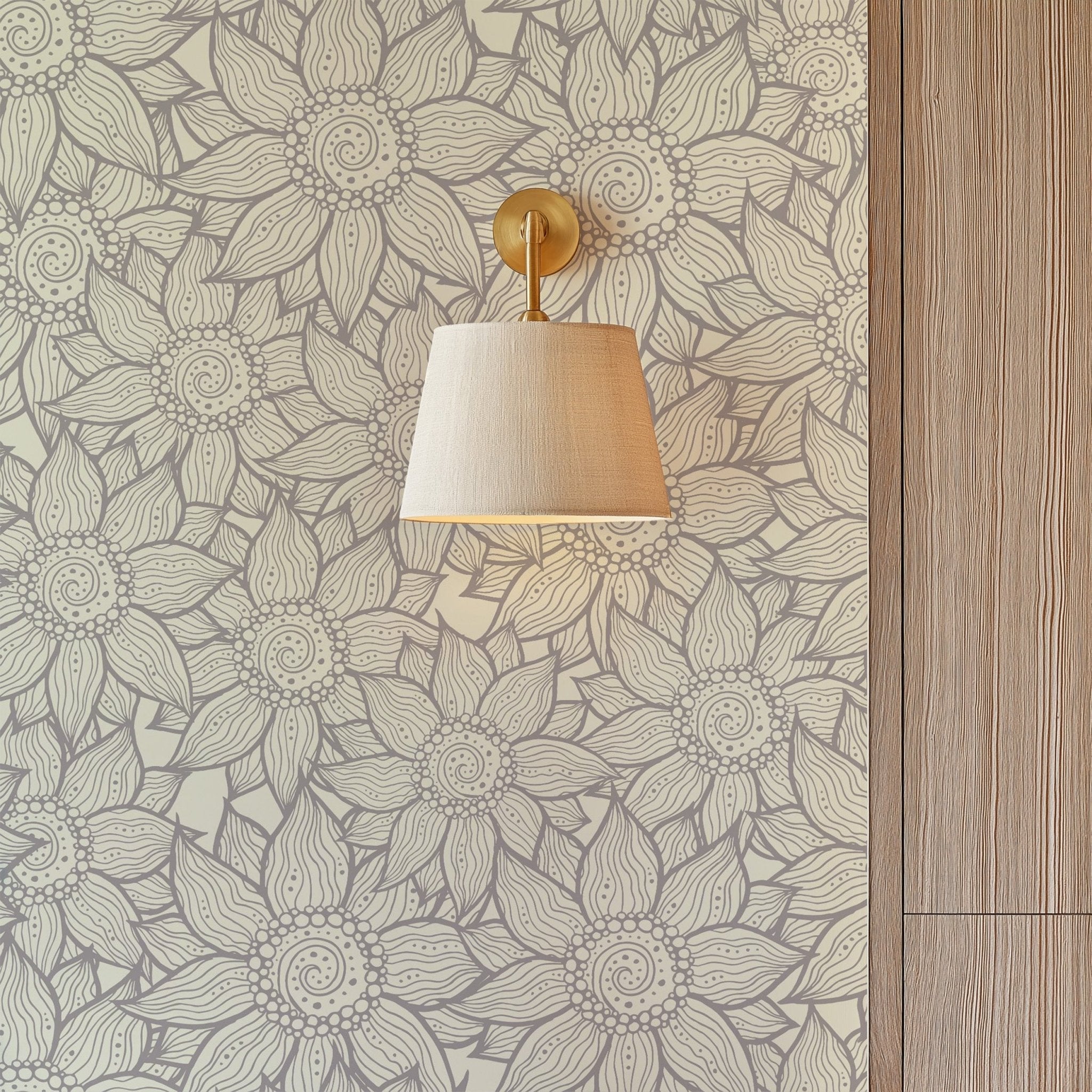 Monochrome Sunflowers - Tomono