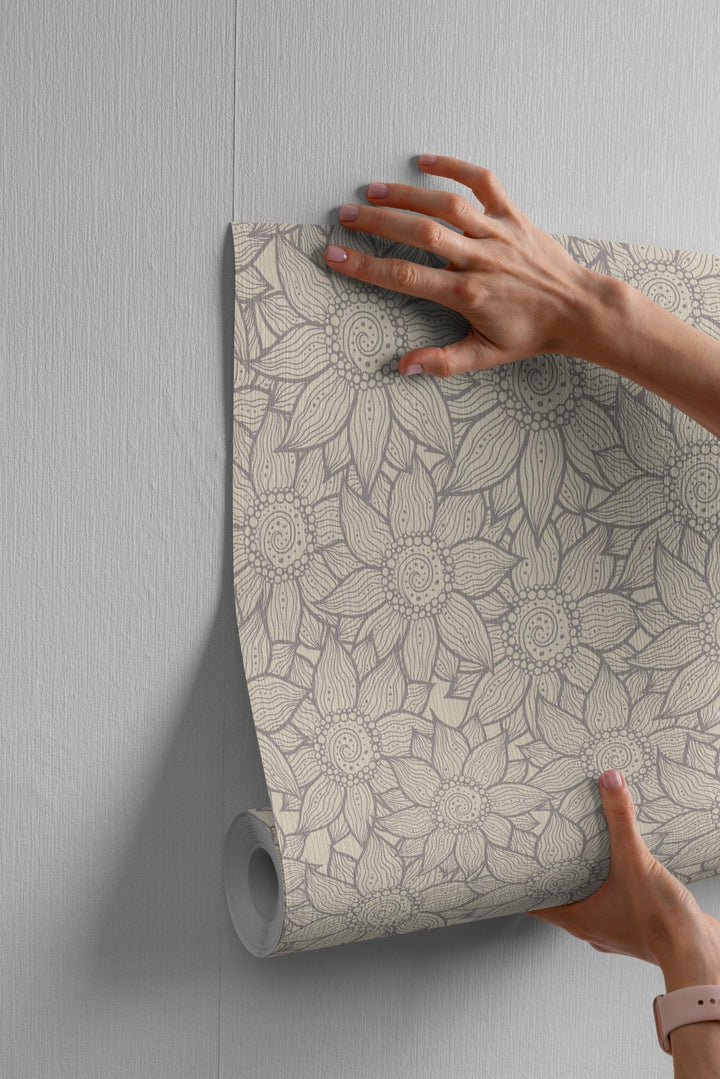 Monochrome Sunflowers - Tomono