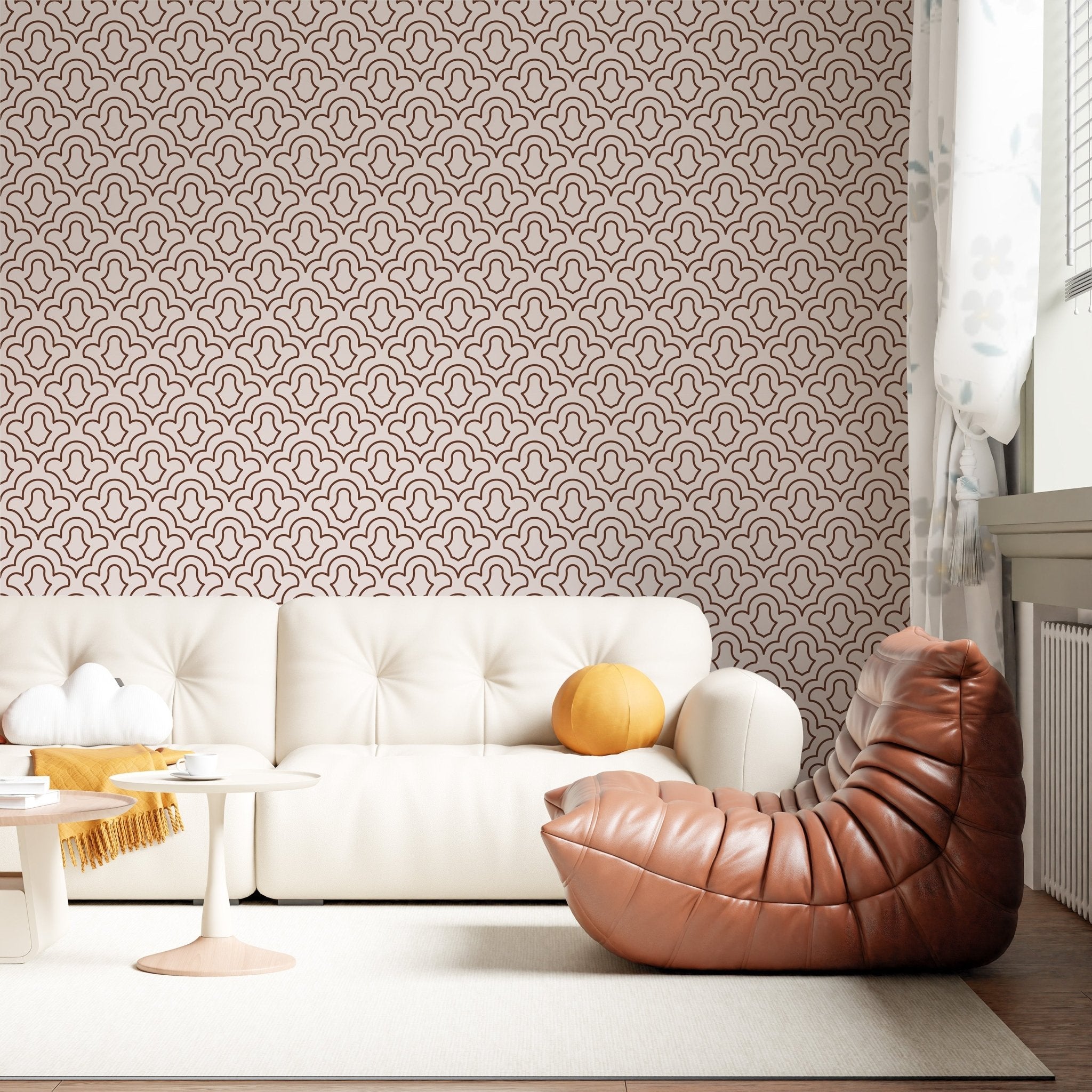 Moroccan Wave Pattern - Tomono