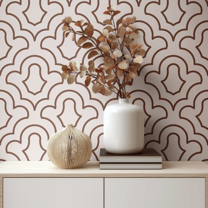 Moroccan Wave Pattern - Tomono