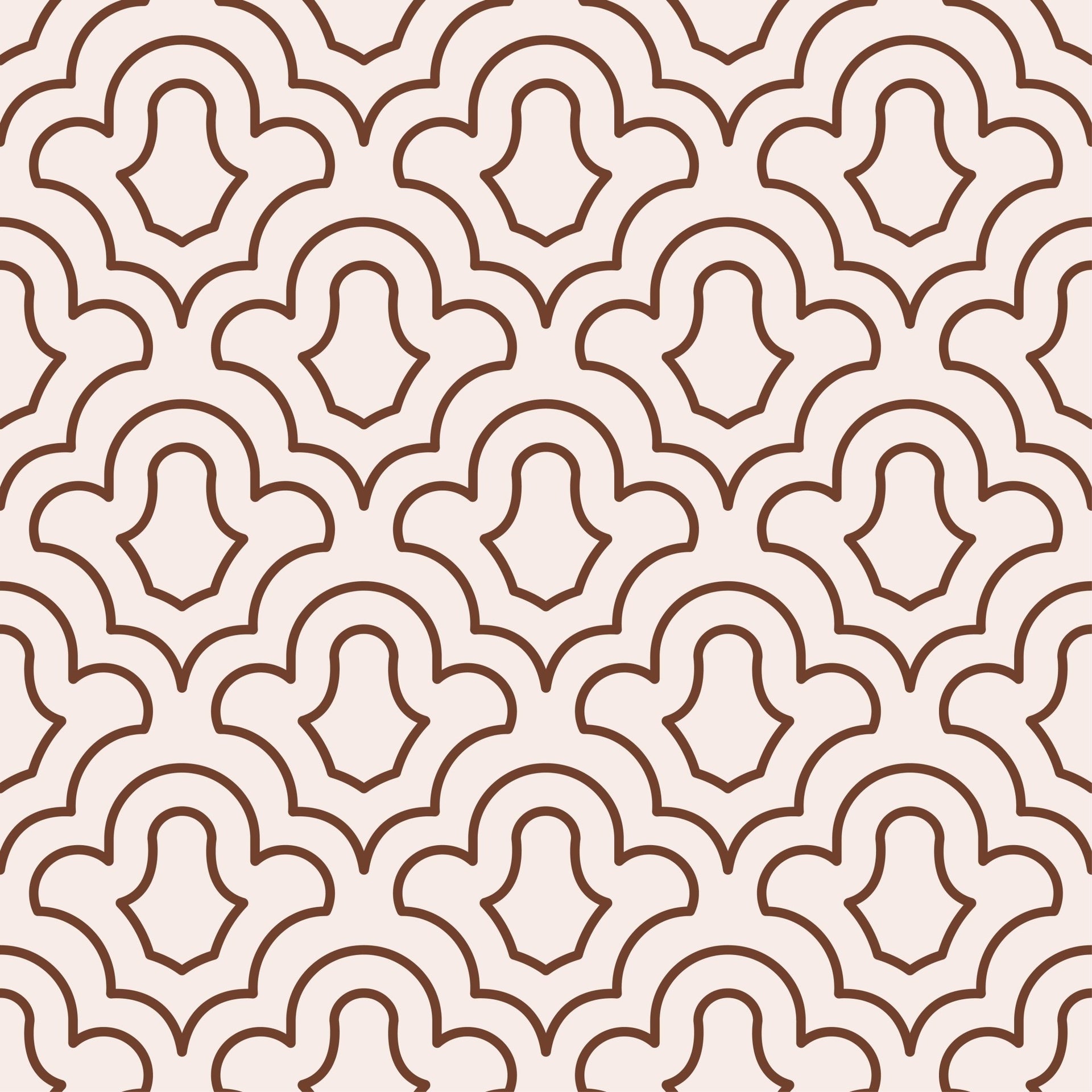 Moroccan Wave Pattern - Tomono