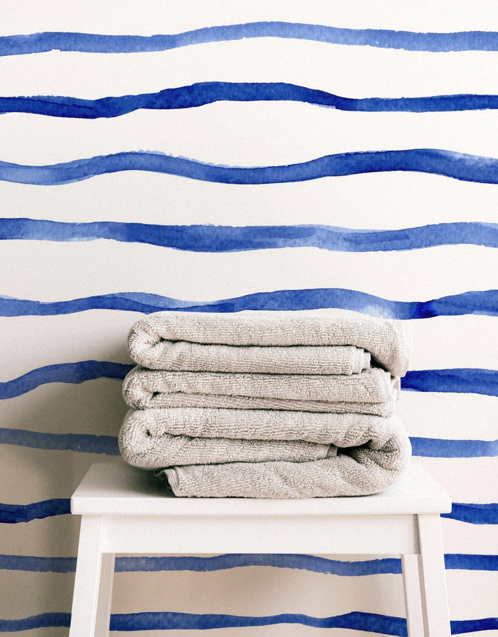 Ocean Brush Stripes - Tomono