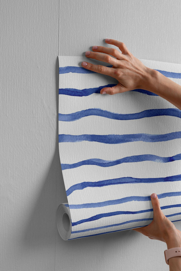 Ocean Brush Stripes - Tomono