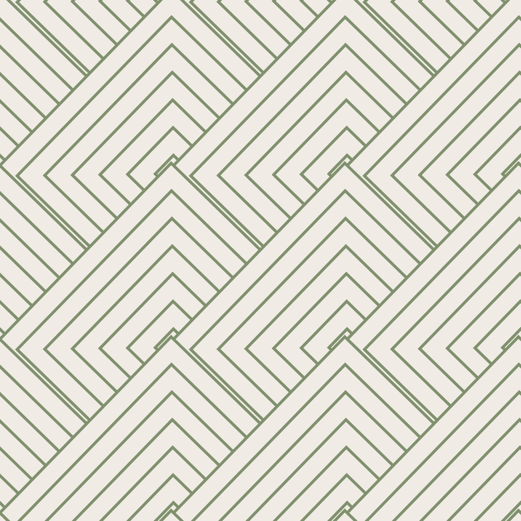 Olive Geometric Figures - Tomono