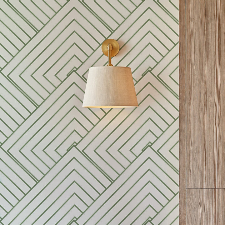 Olive Geometric Figures - Tomono