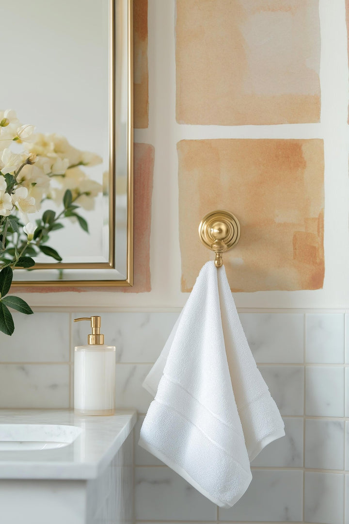 Orange Watercolor Grid - Tomono