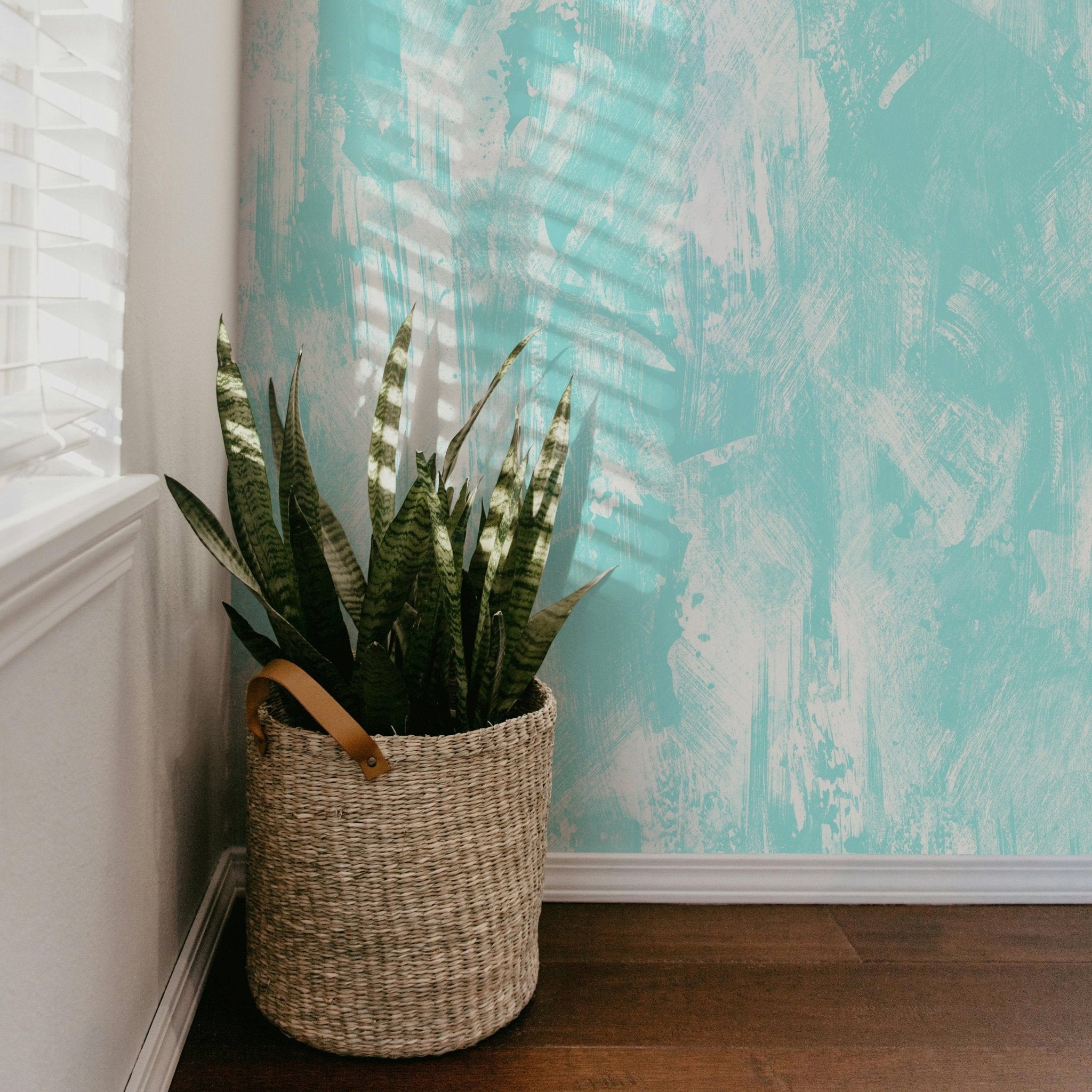 Painted Blue Wall - Tomono