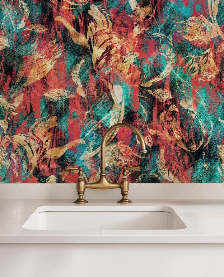 Painted Golden Texture - Tomono