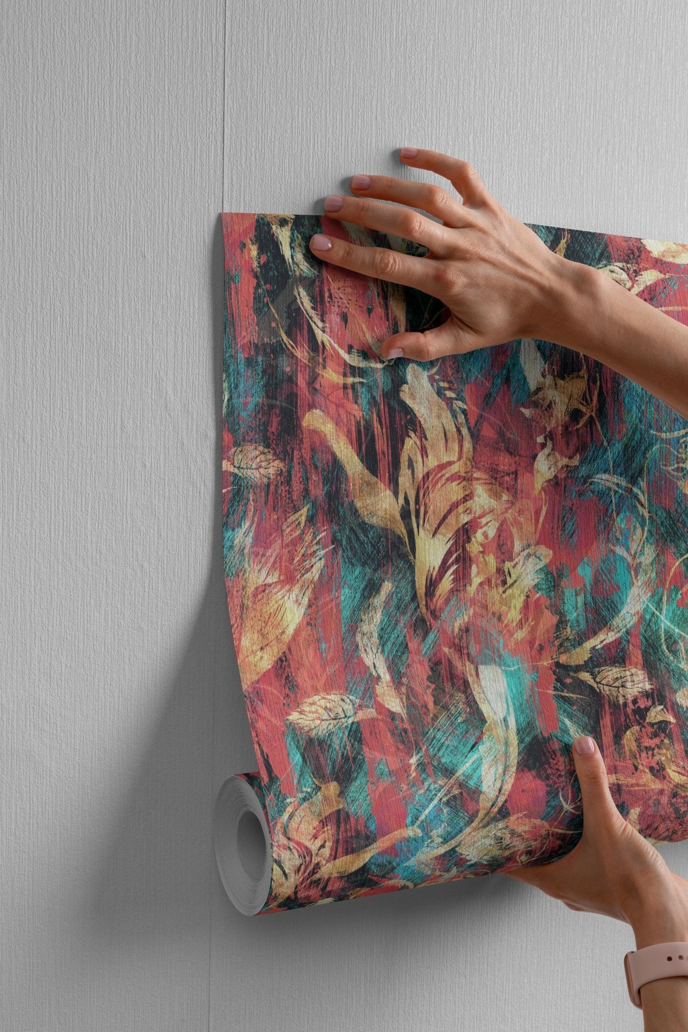 Painted Golden Texture - Tomono