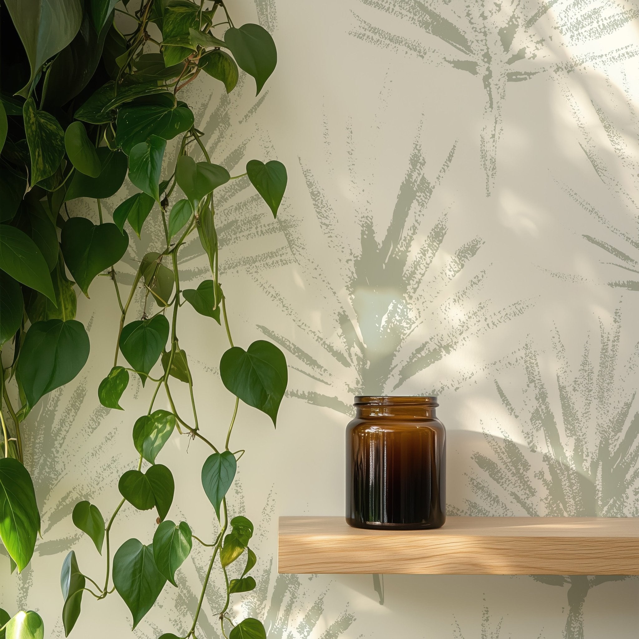 Painted Palm Twigs - Tomono