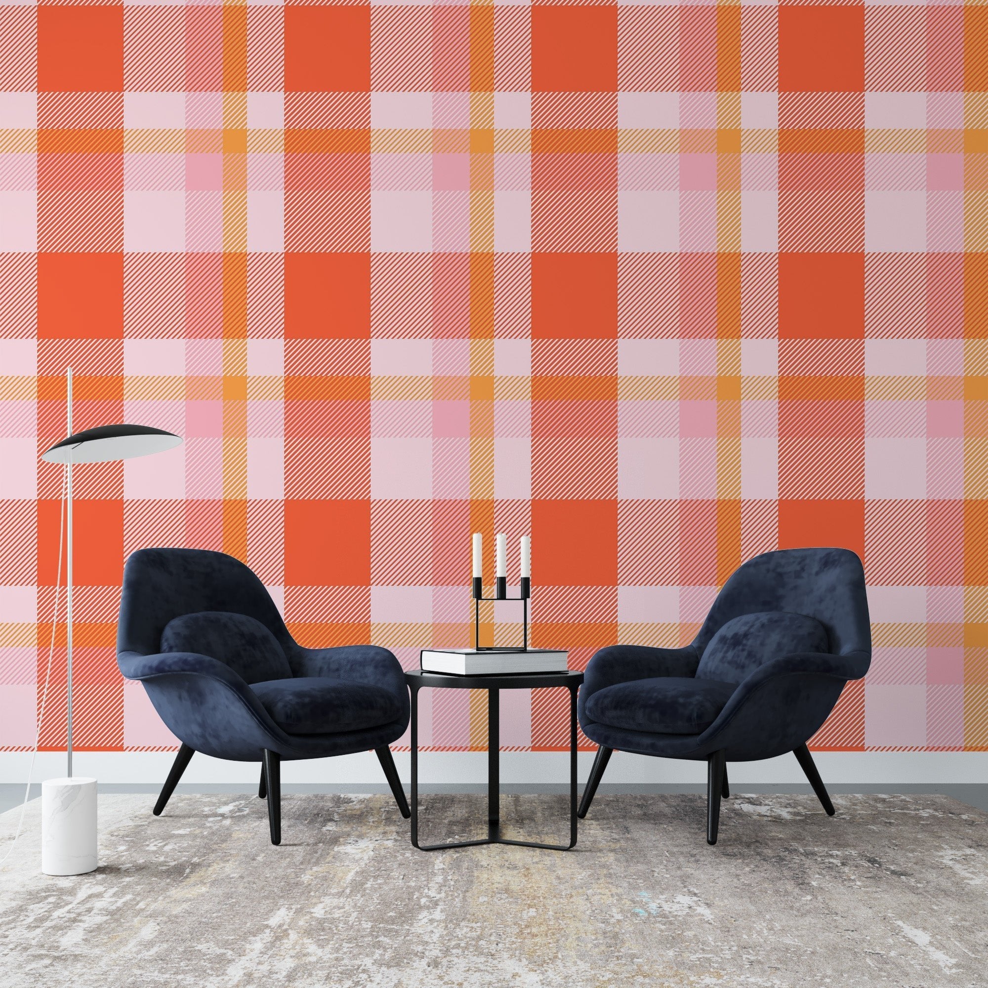 Pastel Abstract Grid - Tomono