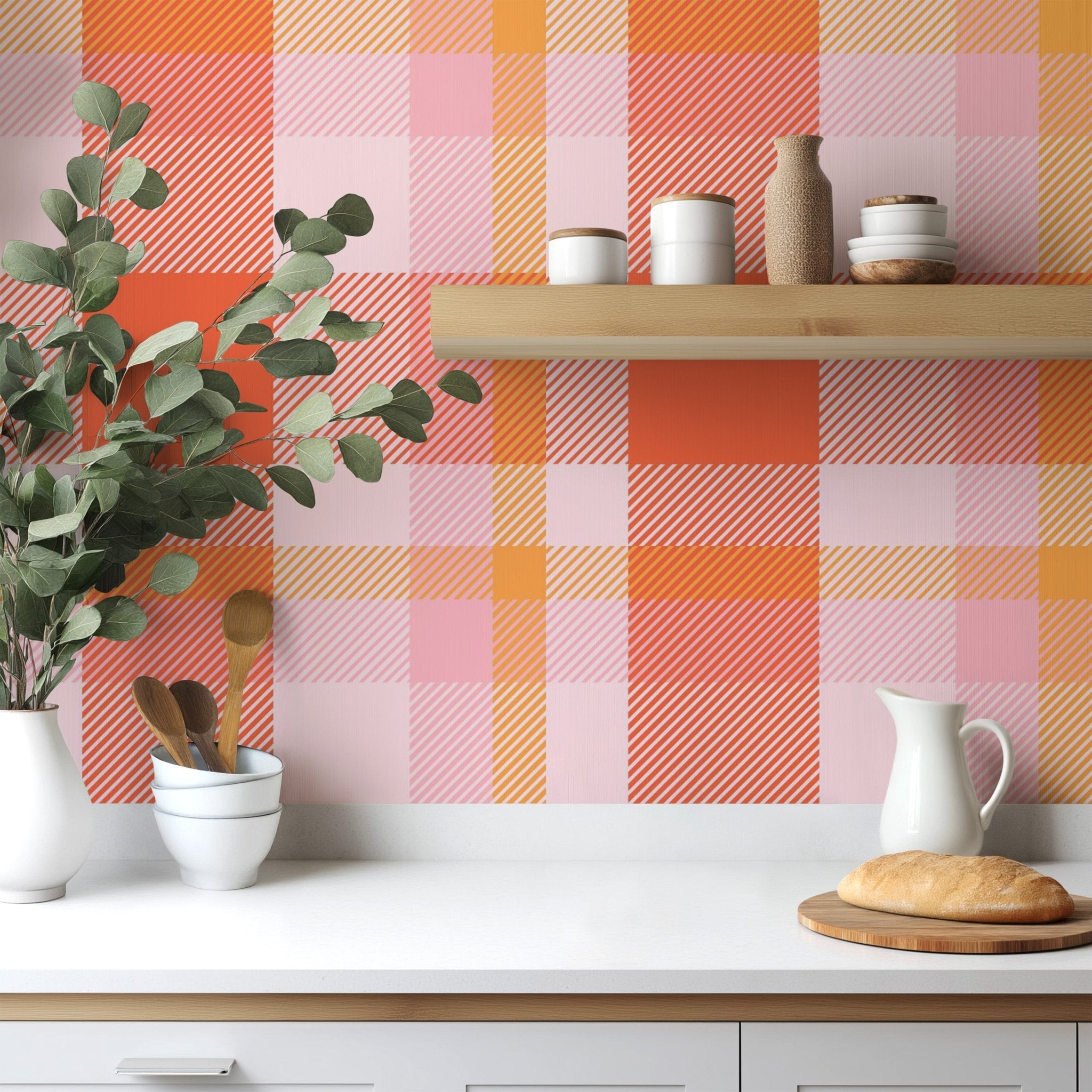 Pastel Abstract Grid - Tomono