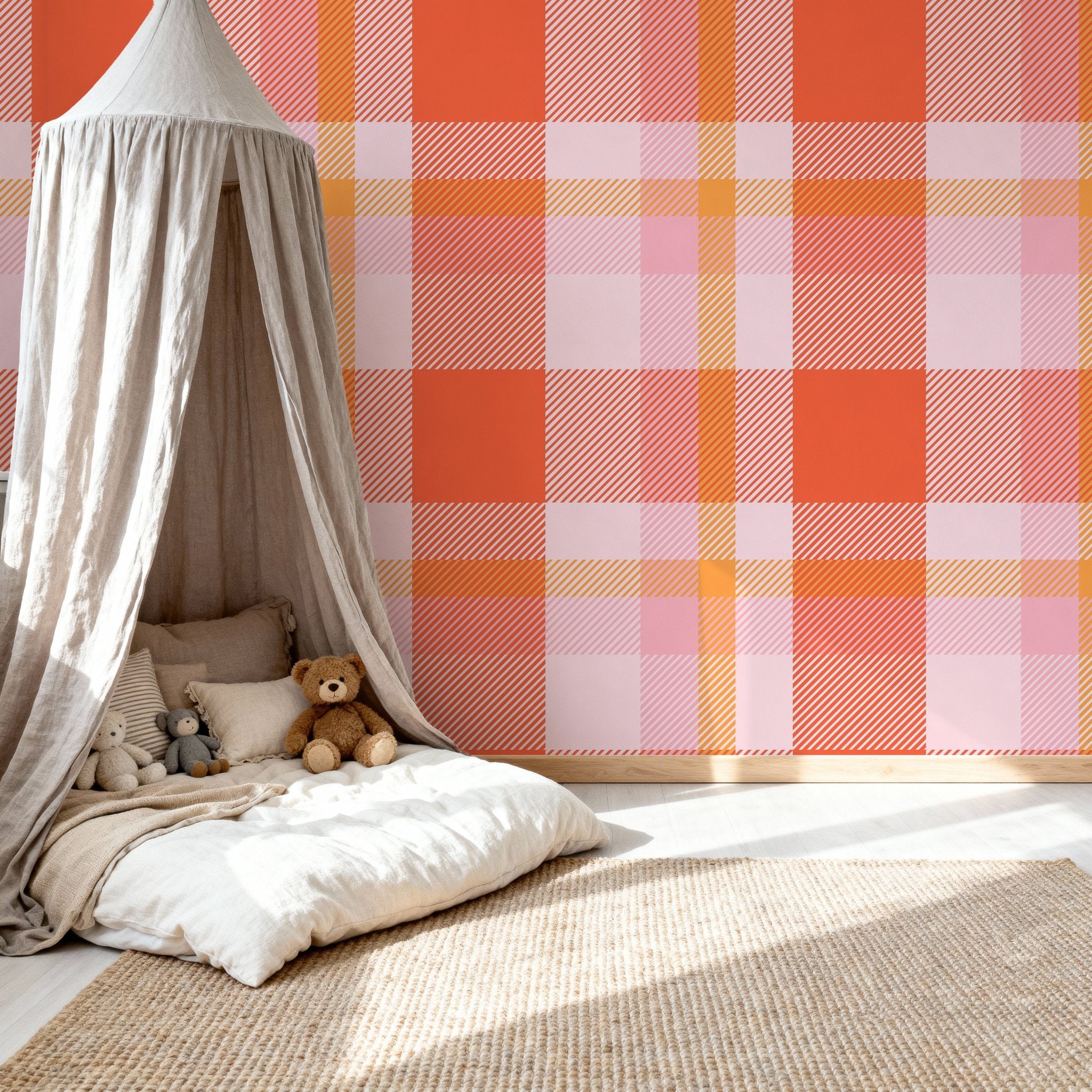 Pastel Abstract Grid - Tomono