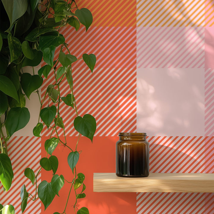 Pastel Abstract Grid - Tomono