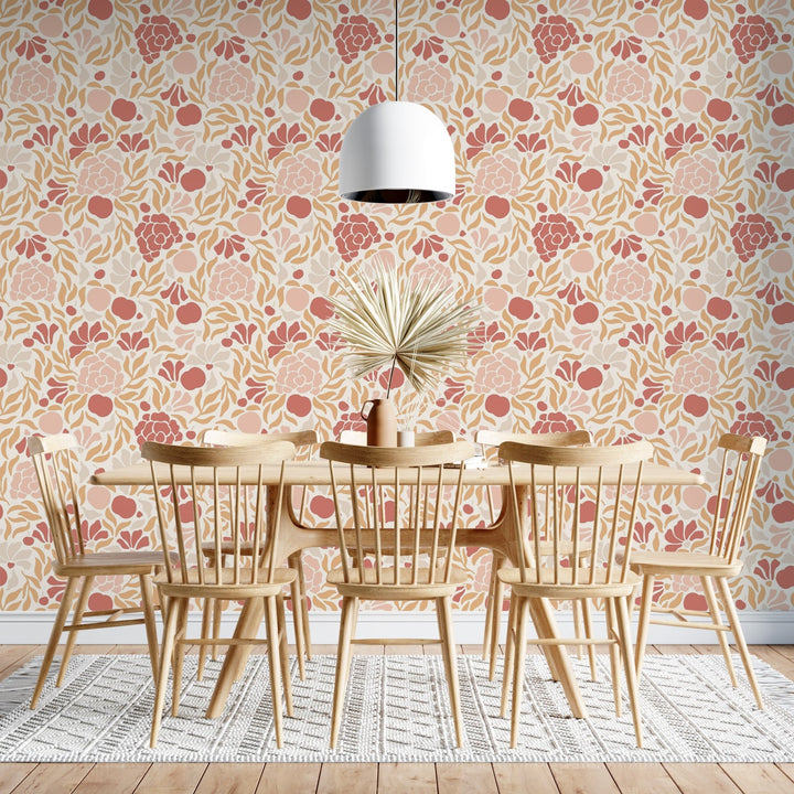 Pastel Floral Mosaic - Tomono