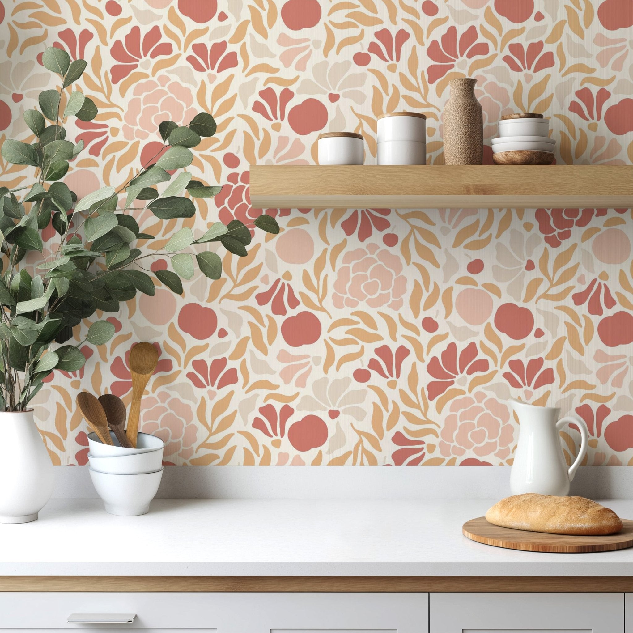 Pastel Floral Mosaic - Tomono