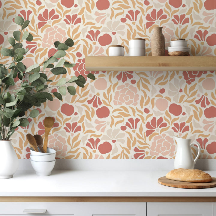 Pastel Floral Mosaic - Tomono