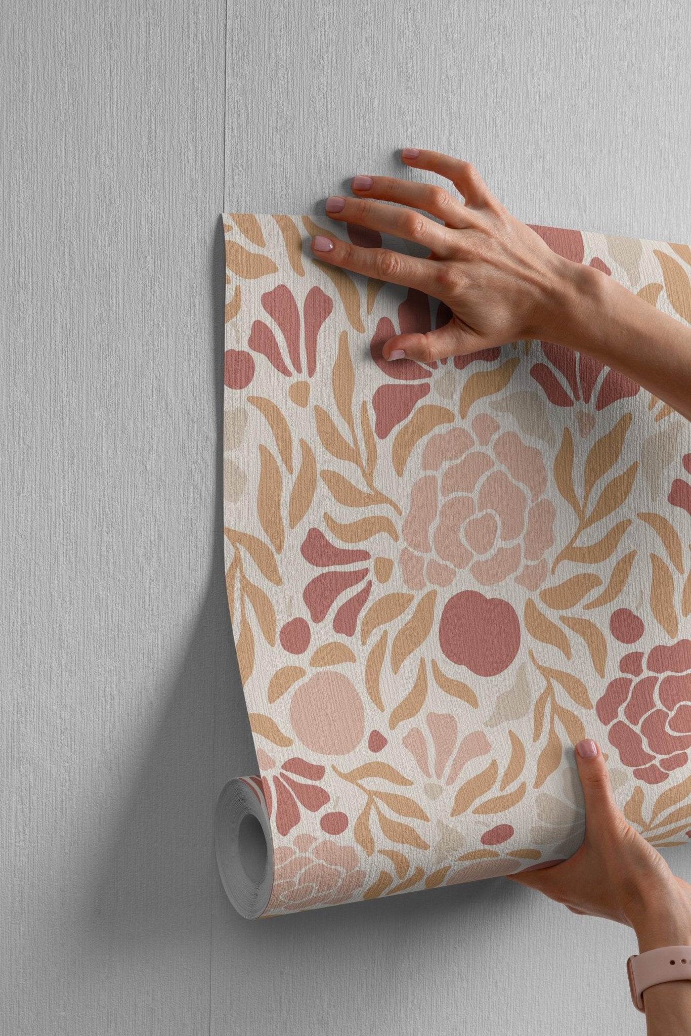 Pastel Floral Mosaic - Tomono