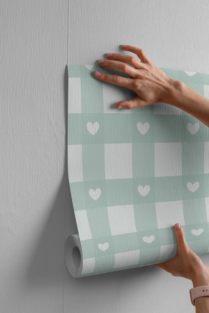 Pastel Love Check Pattern - Tomono