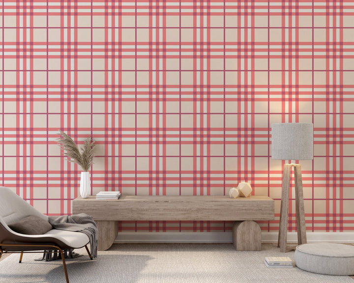 Pastel Tartan Pattern - Tomono