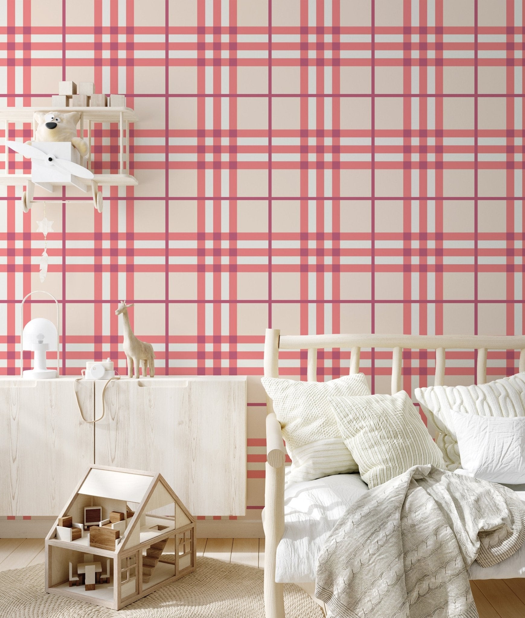 Pastel Tartan Pattern - Tomono